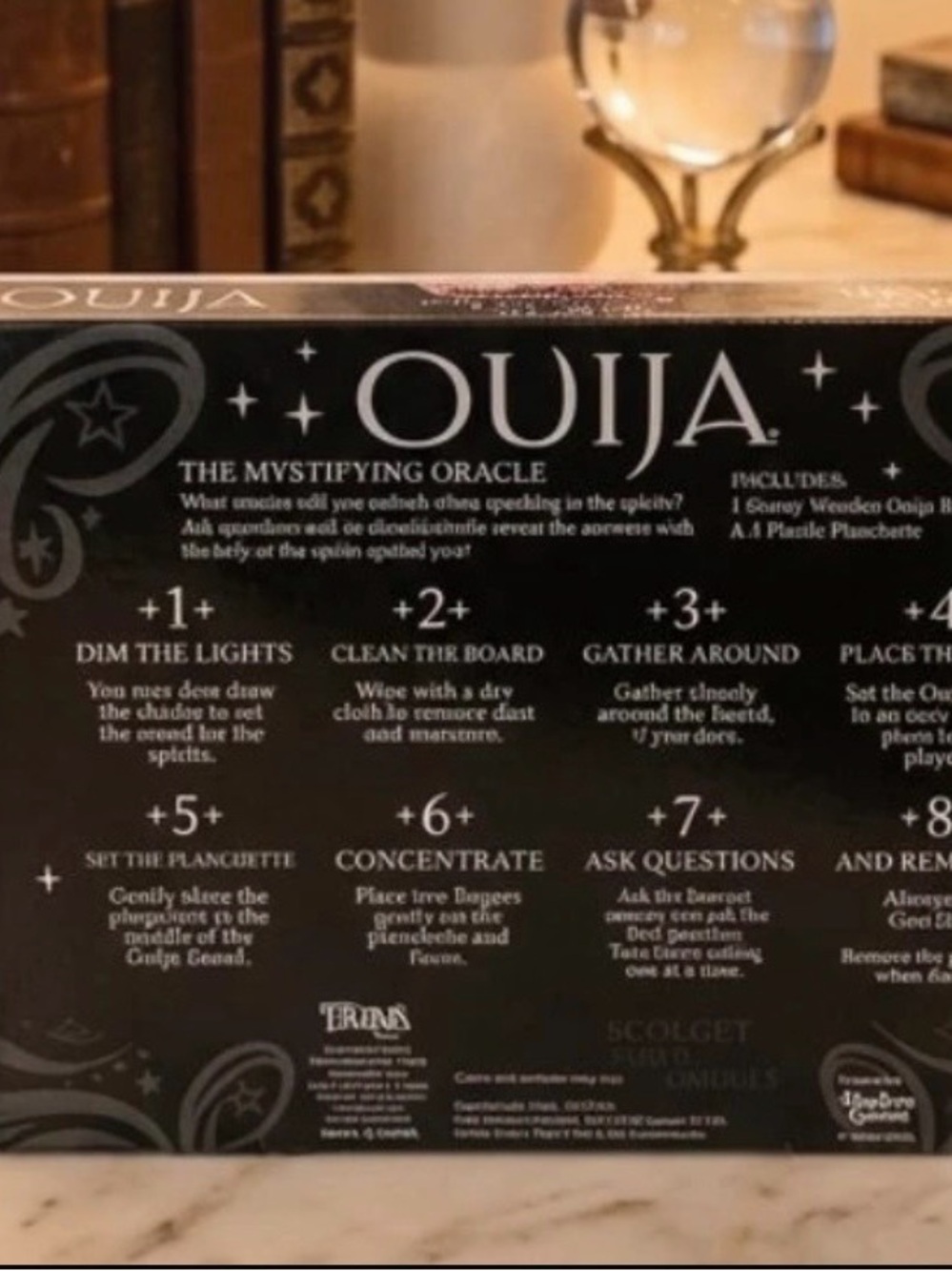 The Mystifying Oracle Black Board Game - Home Accent